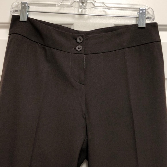 Brown Stretch Pants - Picture 2 of 4